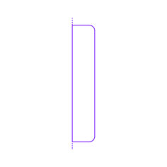Buildings Mouldings Trim Casing Round Edge Vinyl Svg File, Free Vectors File